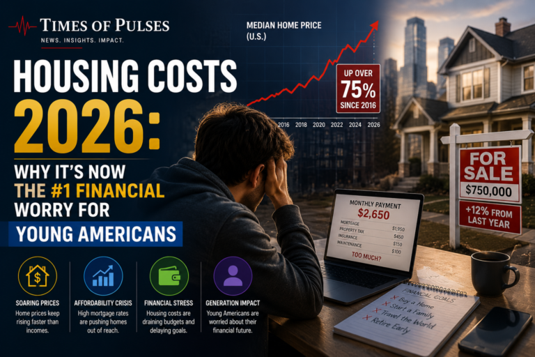 Housing Costs 2026: Why It’s Now the #1 Financial Worry for Young Americans