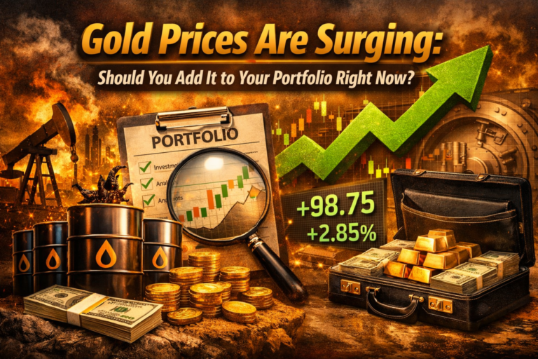 Gold Prices Are Surging: Should You Add It to Your Portfolio Right Now
