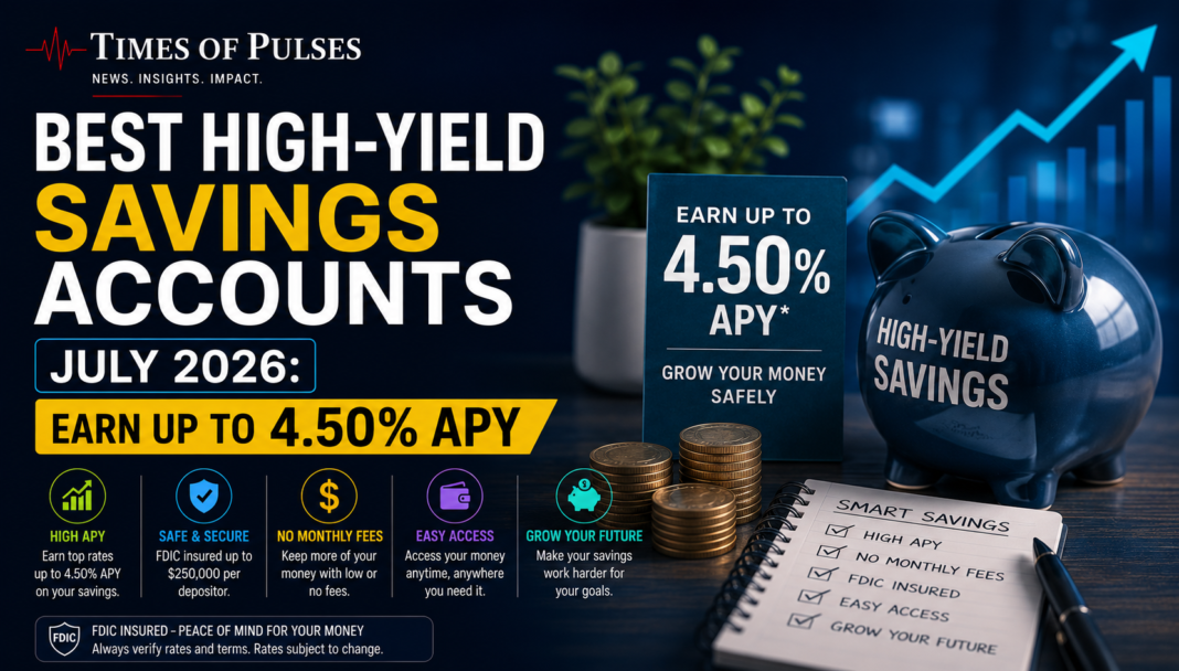 best high-yield savings accounts July 2026