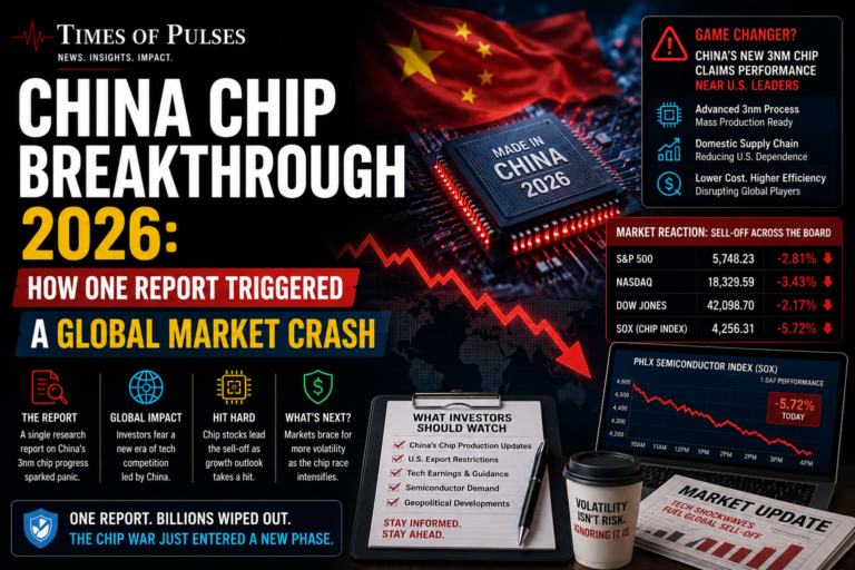China Chip Breakthrough 2026: How One Report Triggered a Global Market Crash
