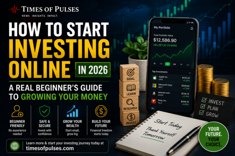 How to Start Investing Online in 2026: A Real Beginner’s Guide to Growing Your Money