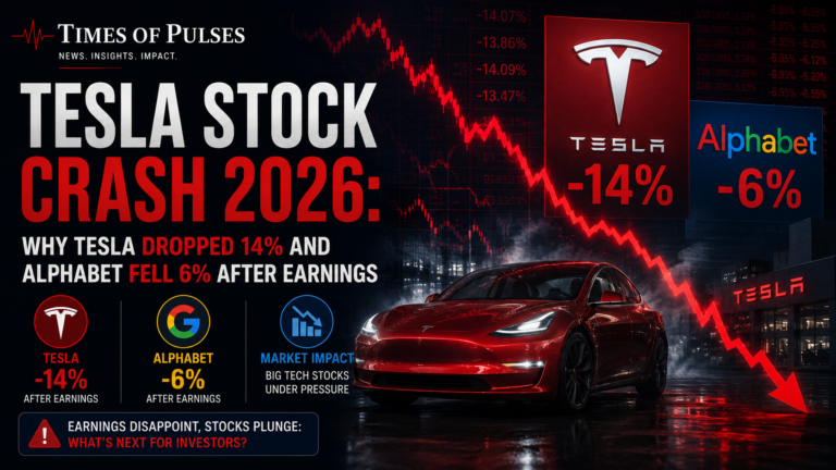 Tesla Stock Crash 2026: Why Tesla Dropped 14% and Alphabet Fell 6% After Earnings