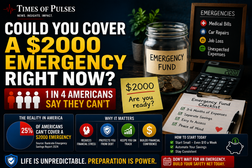 $2000 emergency