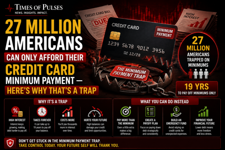 27 Million Americans Can Only Afford Their Credit Card Minimum Payment — Here’s Why That’s a Trap