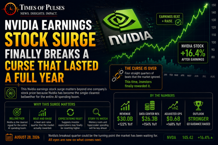 Nvidia Earnings Stock Surge Finally Breaks a Curse That Lasted a Full Year