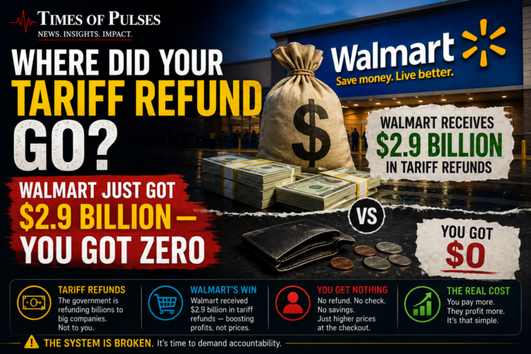 Where Did Your Tariff Refunds Go? Walmart Just Got $2.9 Billion — You Got Zero