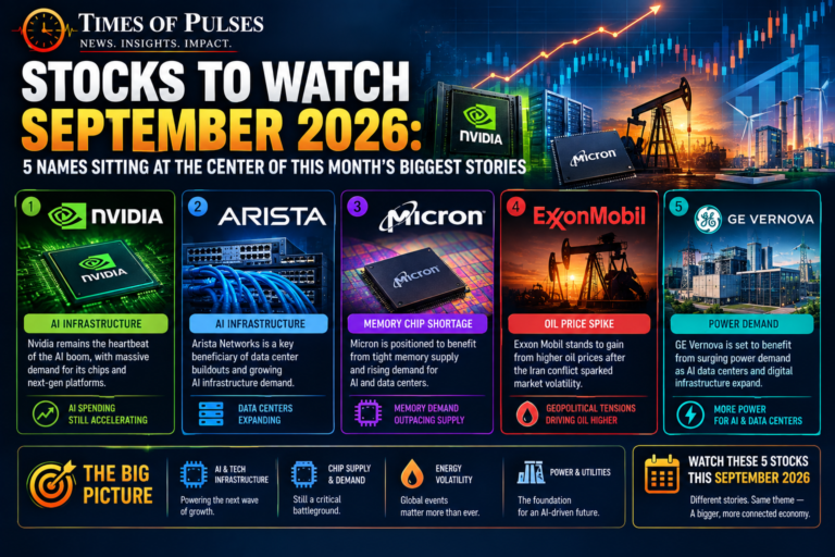 Stocks to Watch September 2026: 5 Names Sitting at the Center of This Month’s Biggest Stories